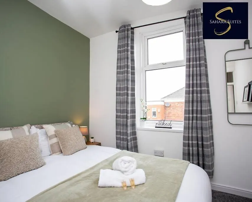 Daire Monthly Escape - Cosy & Central - 3Bed Home - Leisure & Business - Parking Newcastle upon Tyne Birleşik Krallık