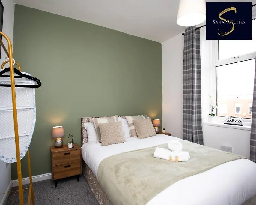 Daire Monthly Escape - Cosy & Central - 3Bed Home - Leisure & Business - Parking Newcastle upon Tyne Birleşik Krallık